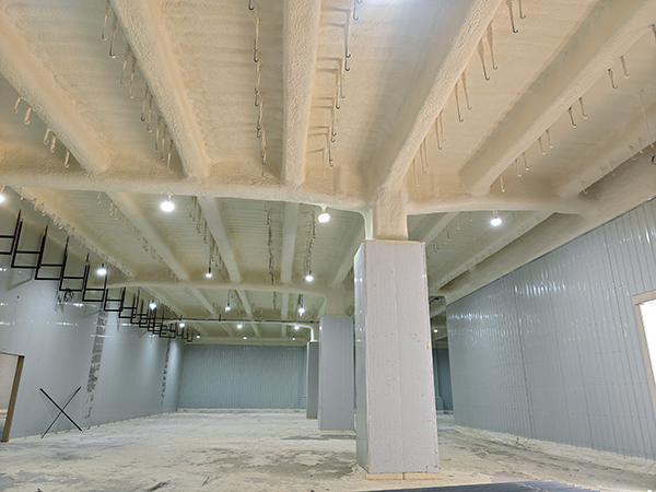 大型鲍鱼基地冷库施工