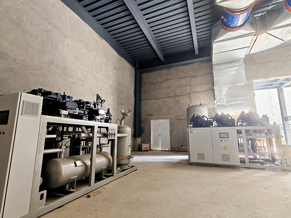 大型鲍鱼基地冷库施工